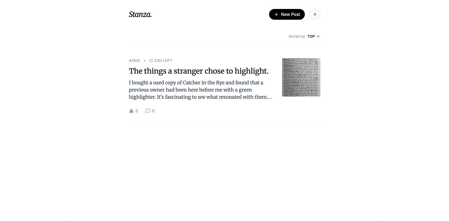 A web page shows a single post with a title, a short text excerpt, an image, and a timer showing 23 hours left. A web page shows a single post with a title, a short text excerpt, an image, and a timer showing 23 hours left.