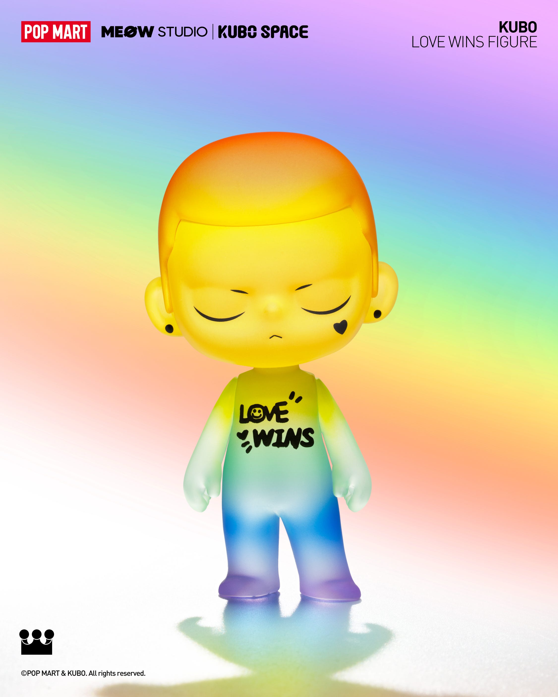 KUBO Says “Love Wins”: Pop Mart's Cool Kid Comes Out for Pride