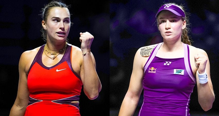 Advantage Sabalenka or Rybakina? Making the case for the finalists in Riyadh