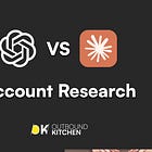 I tested GPT-5 and Opus 4.1 for account research