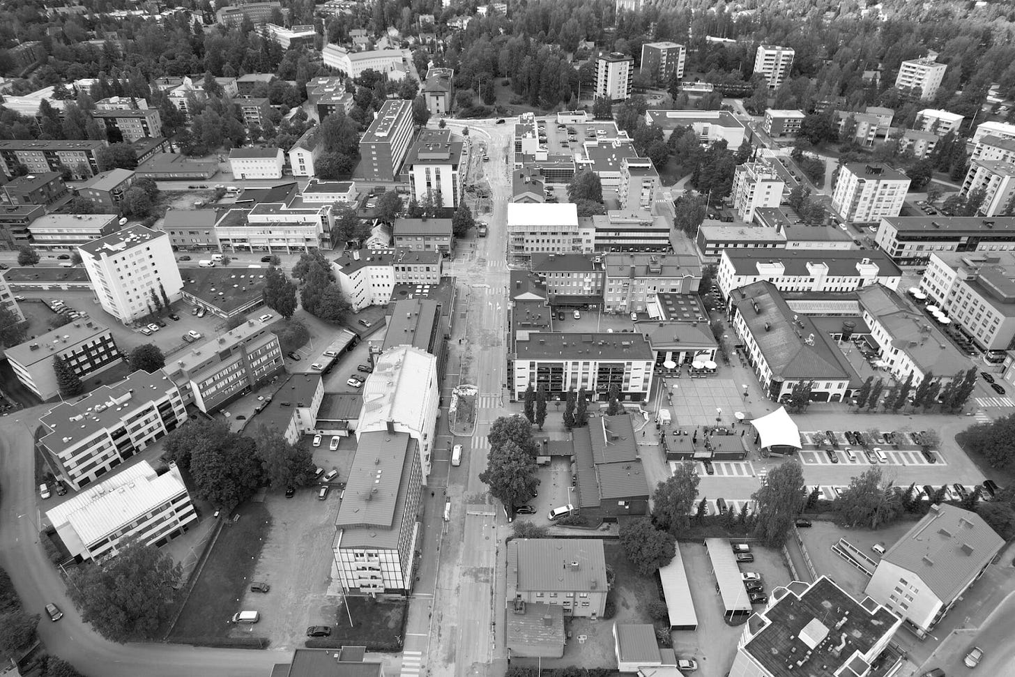 Riihimäki’s city centre Riihimäki’s city centre