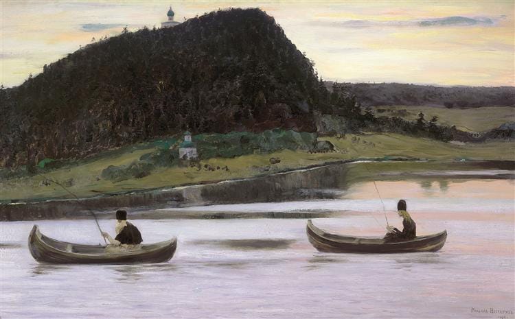 Silence, 1903 - Mikhail Nesterov