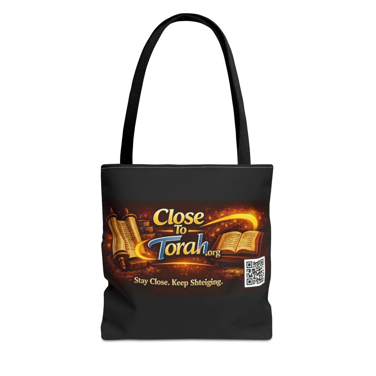 Torah Tote Bag – “Close to Torah” Inspirational Scripture Tote