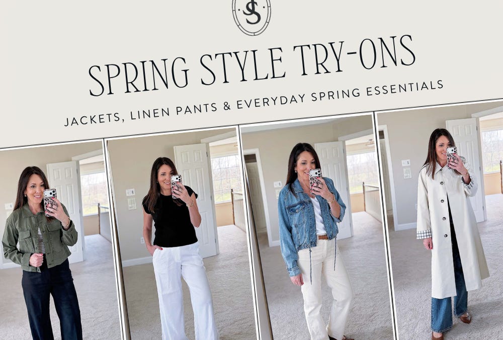 A New Round of Spring Try-Ons