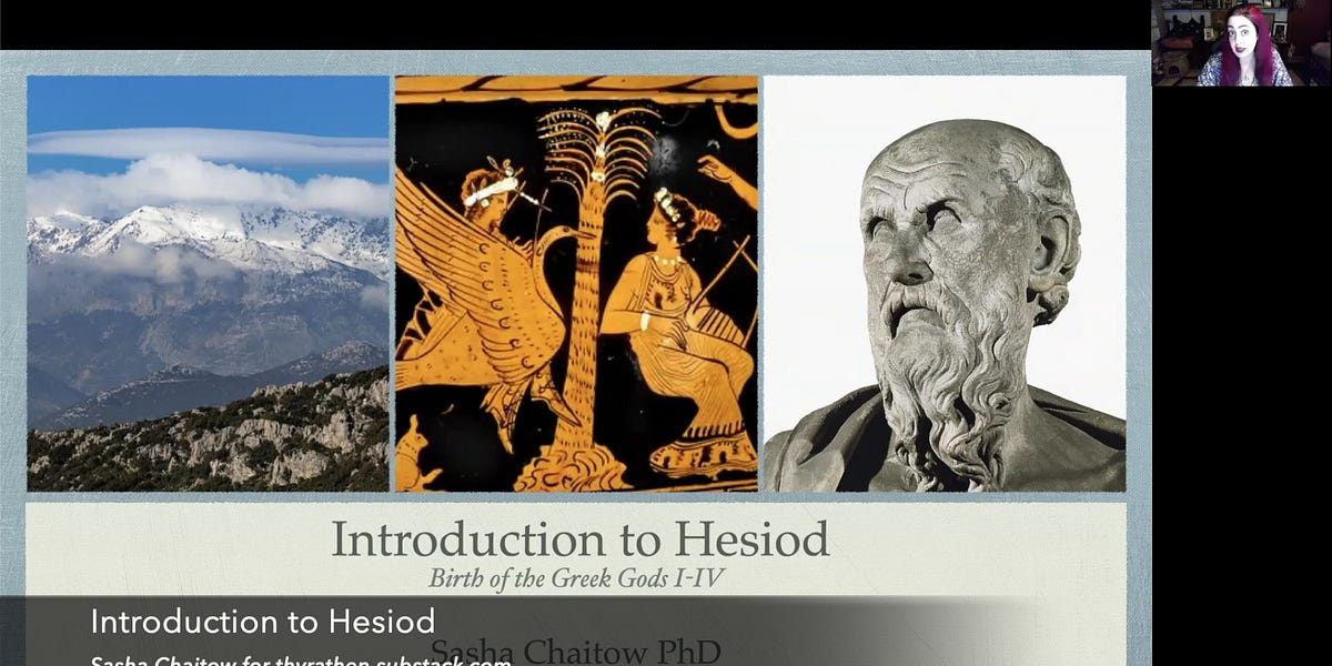 Birth of the Greek Gods - by Dr. Sasha Chaitow