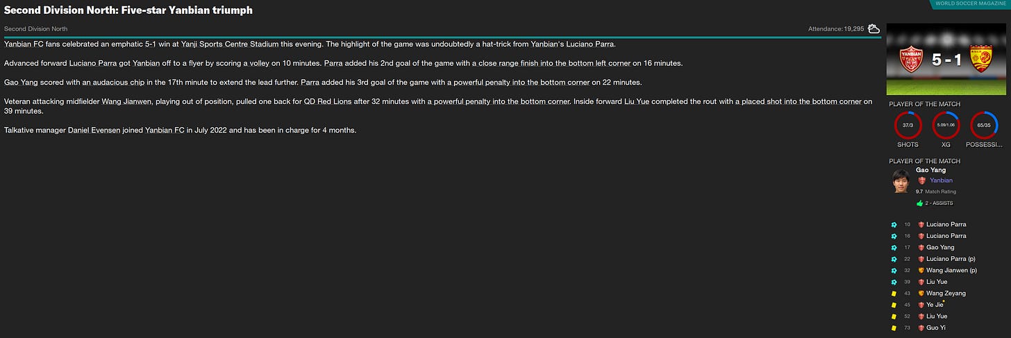 Football Manager 2023 Match Review Football Manager 2023 Match Review