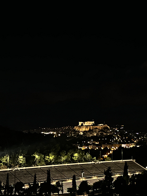 Acropolis from every balcony and tree-lined streets of Athens