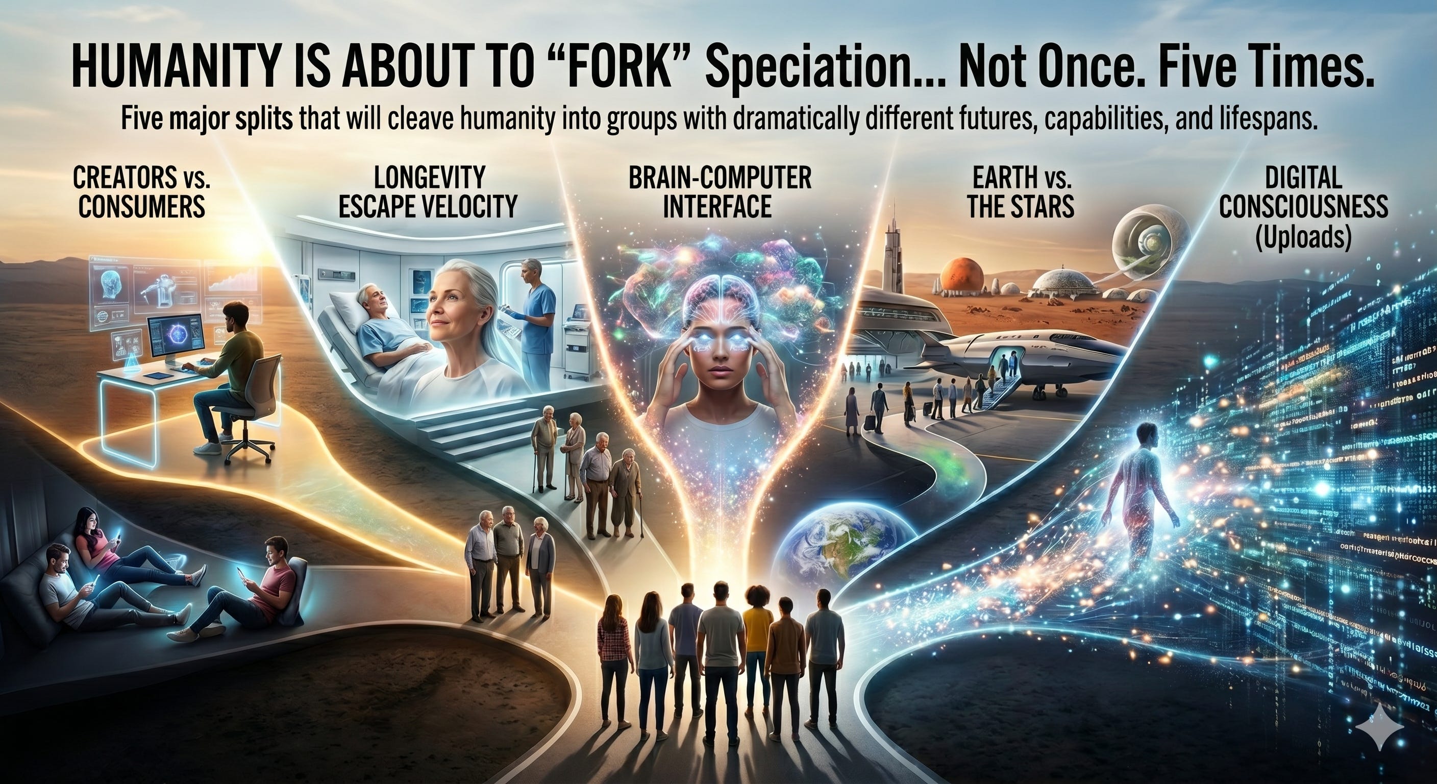 Humanity Is About to "Fork"