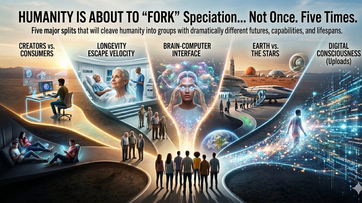 Humanity Is About to "Fork"