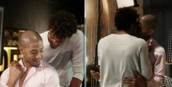 jamal finds love with ryan on empire 2015 images jamal finds love with ryan on empire 2015 images