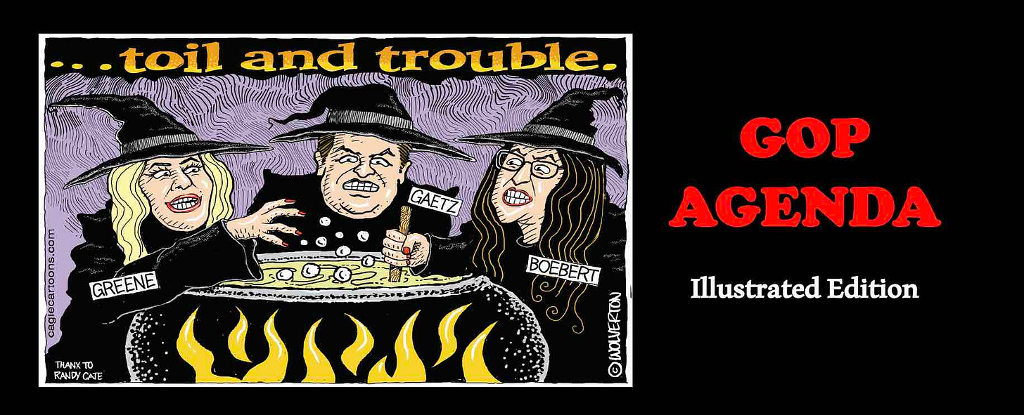 GOP Agenda Illustrated Edition