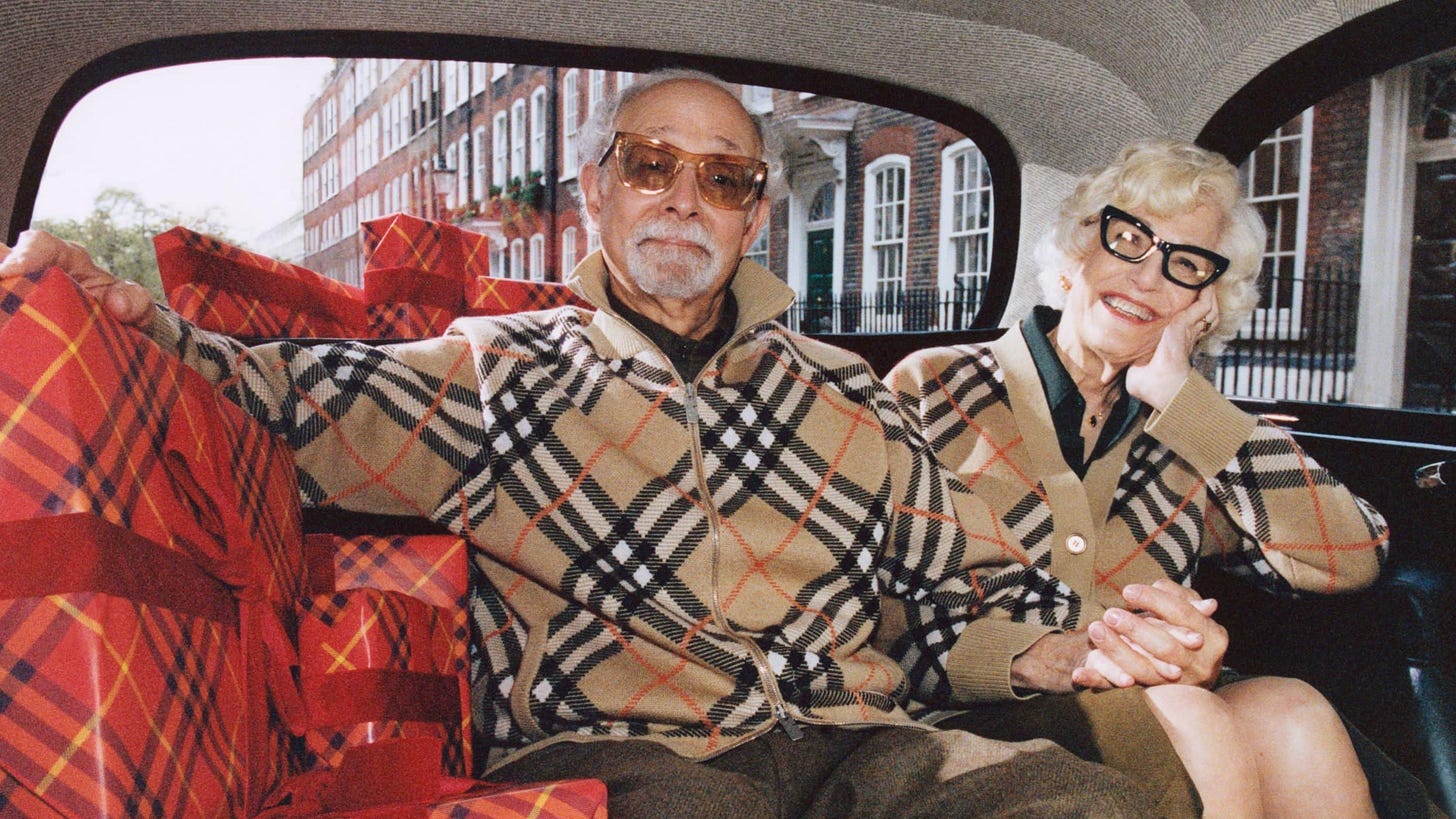 Burberry 'Wrapped in Burberry' Holiday 2024 Ad Campaign | The Impression