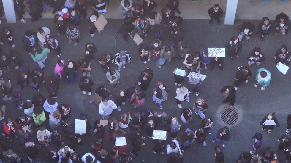 Northwest School of the Arts protest