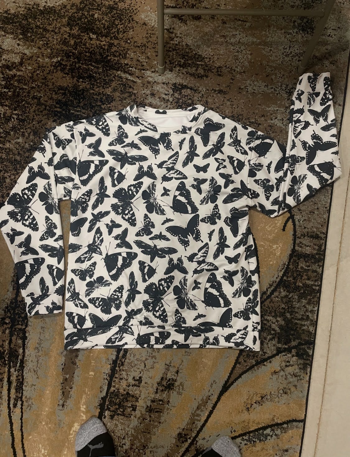 Sweater before image