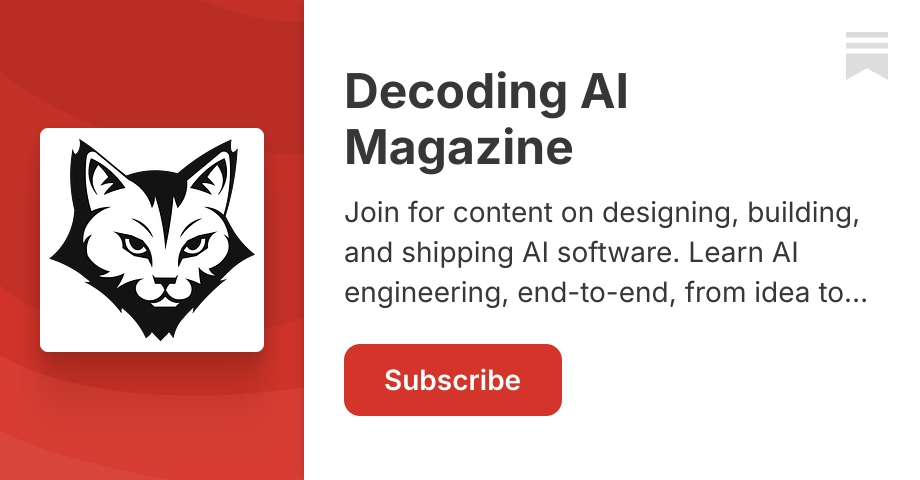 Decoding AI Magazine | Paul Iusztin | Substack