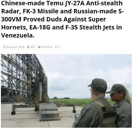 Temu Radar failed Venezuela