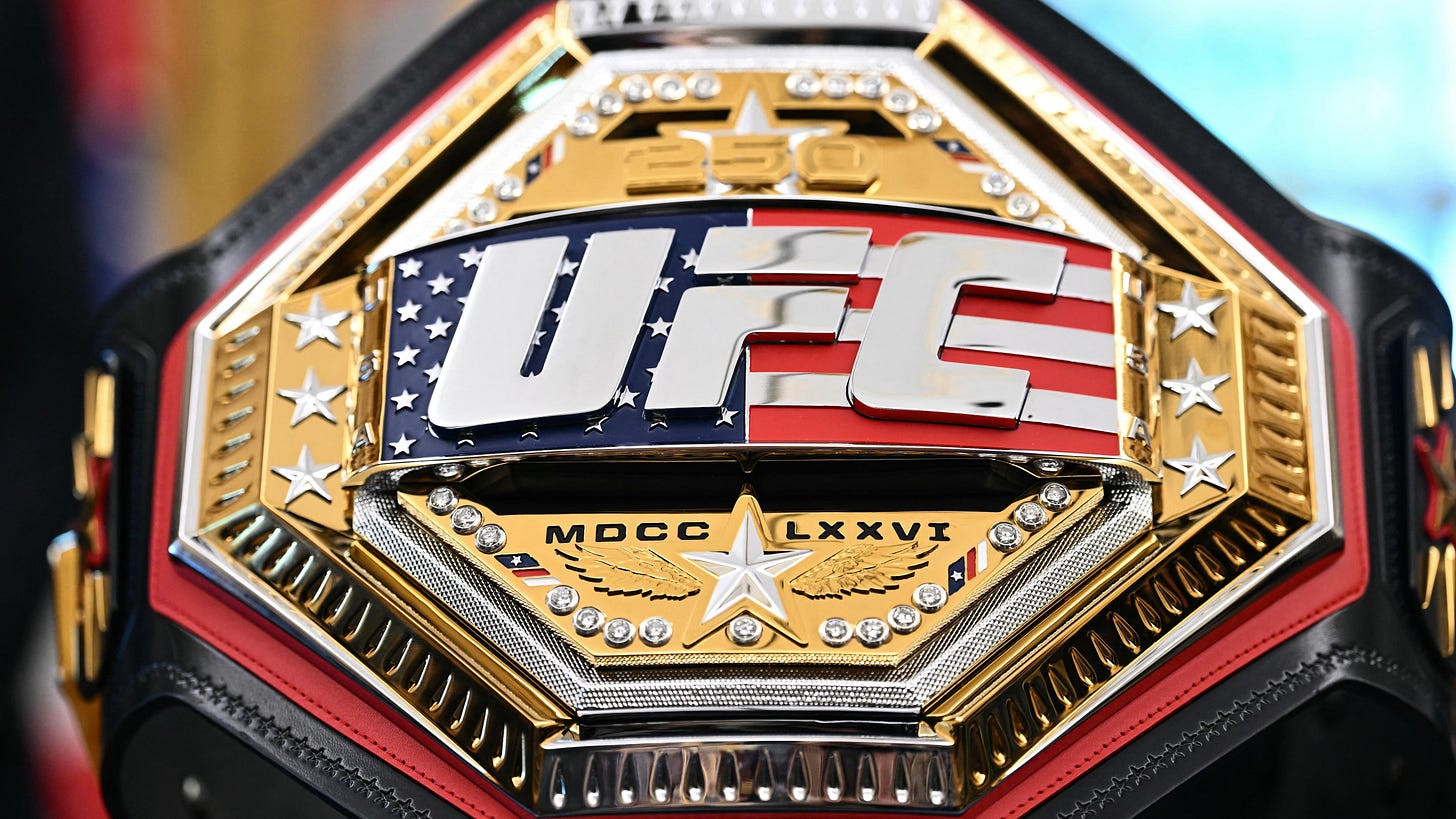 New UFC White House Custom Title Belt Revealed in Photos for Freedom 250 Fight Card New UFC White House Custom Title Belt Revealed in Photos for Freedom 250 Fight Card