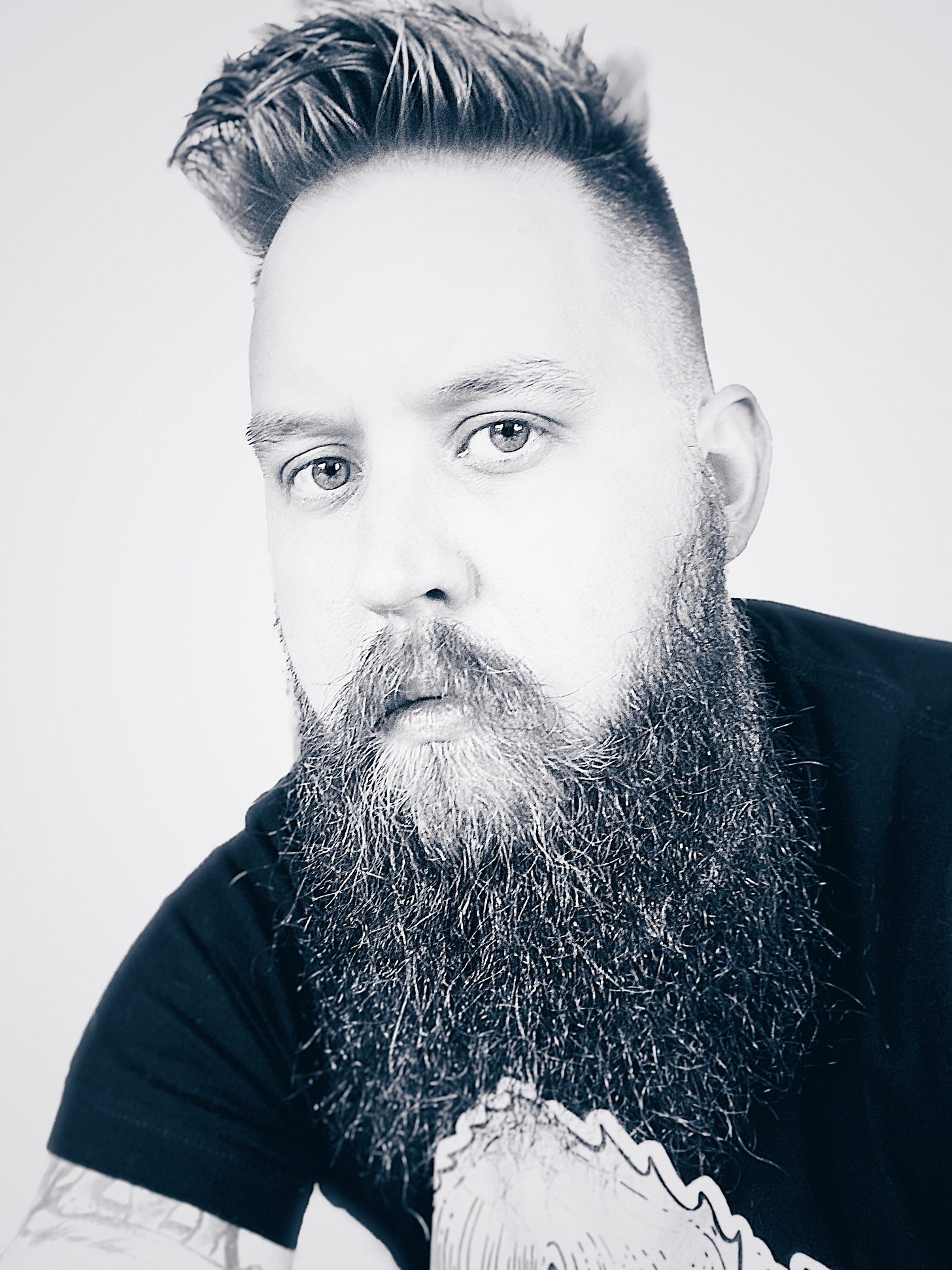 Portrait of John Wayne Hill, a San Francisco based Product Designer.