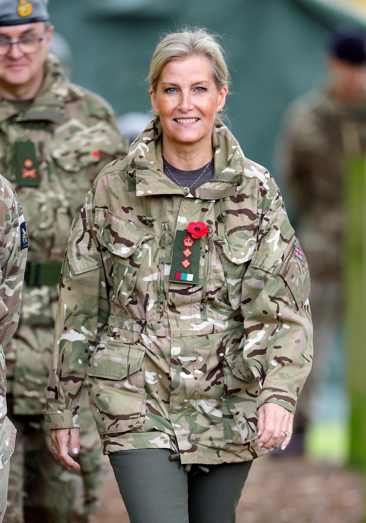 Duchess of Edinburgh in military uniform Duchess of Edinburgh in military uniform