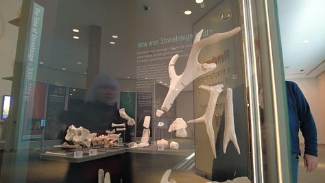 The Stonehenge Visitor Centre has an excellent display both physical and digital to tell the story of Stonehenge.