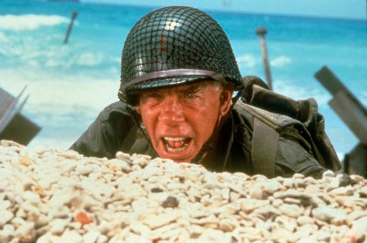 The Big Red One - inside