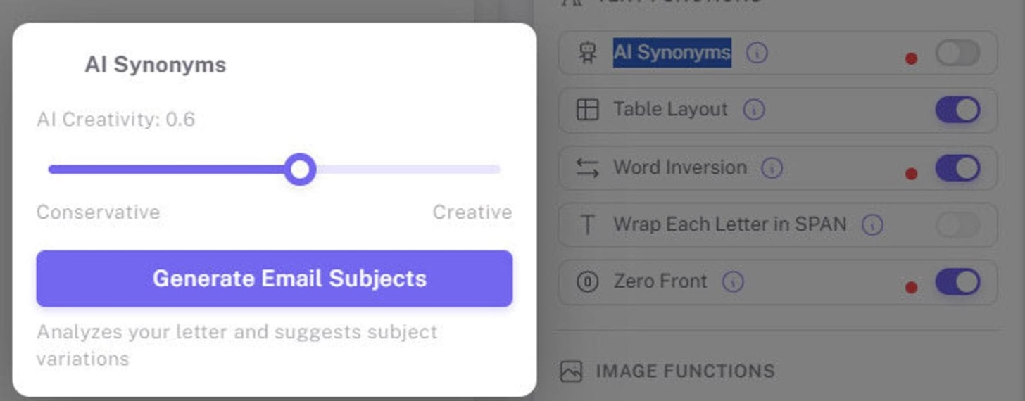 HTMLMIX 6 AI Generated Synonyms