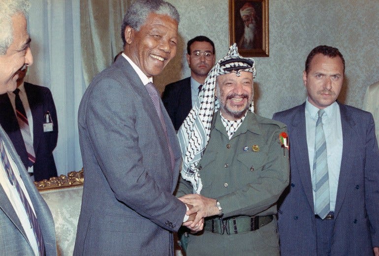 Unpack the past: Mandela, the keffiyeh and South Africa's Palestine embrace  | Features | Al Jazeera