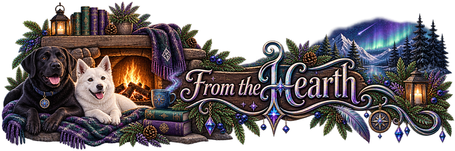 From the hearth. From the hearth.
