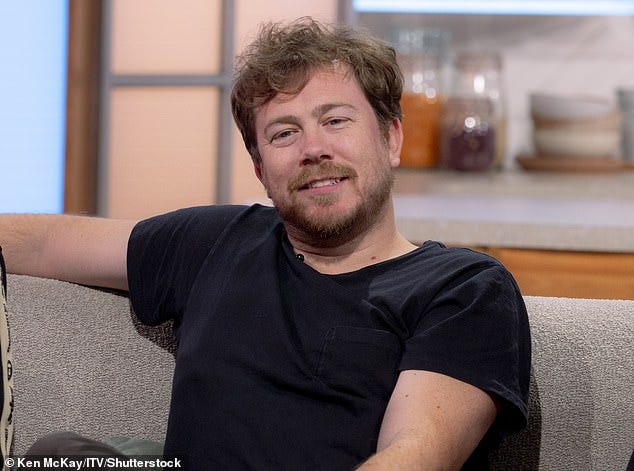 James Bourne, 42, has pulled out of the Busted vs McFly tour, just a day before the bands kick off in Birmingham (pictured in 2023)