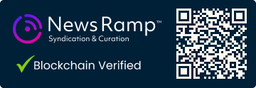 Blockchain Registration, Verification & Enhancement provided by NewsRamp™