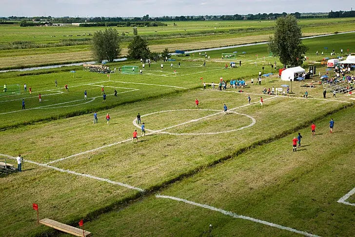 Polder Cup de Maider López, fotografía aérea cercana