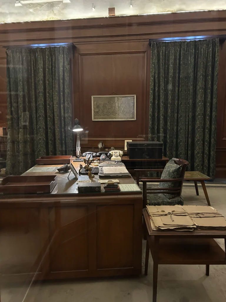 Nehru's study office Nehru's study office