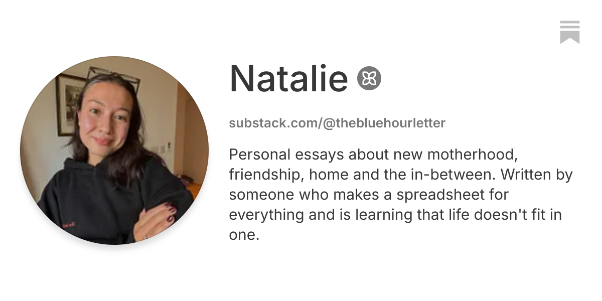 Natalie | Substack