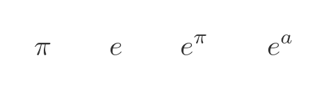 Mathematical constant