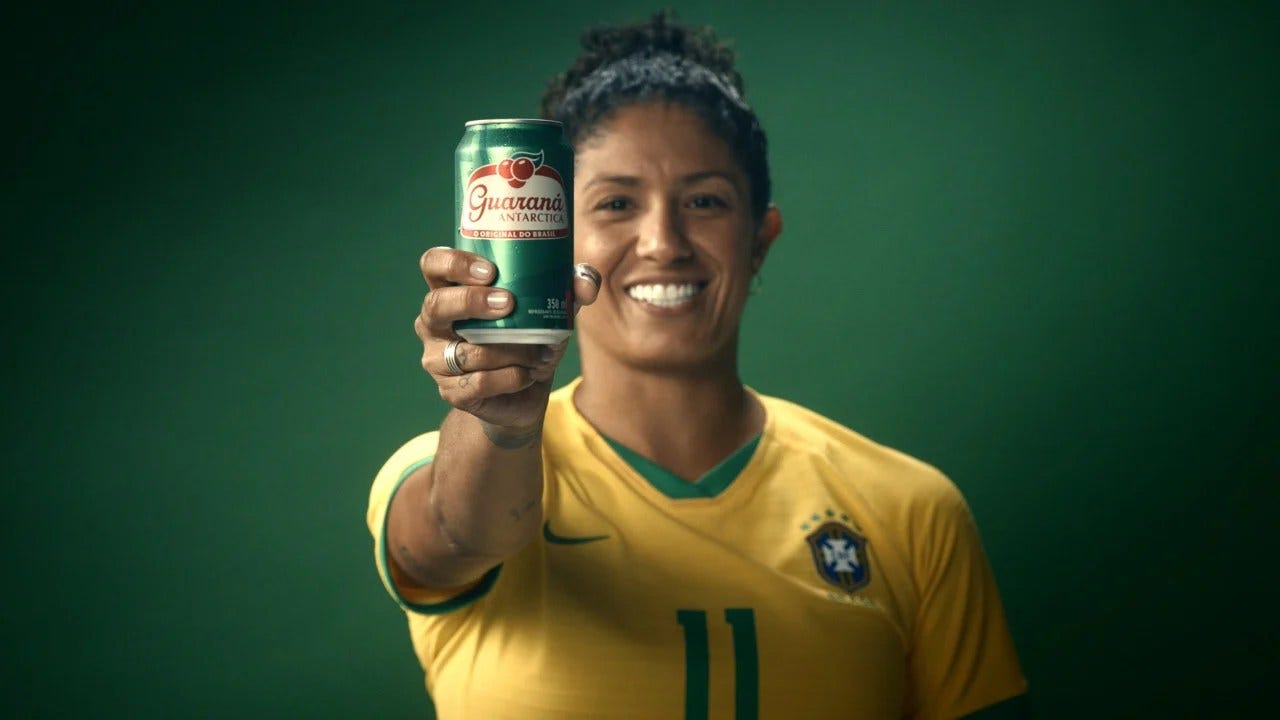 B9 | Marcas aderem ao chamado do Guaraná Antarctica e apoiam o futebol  feminino • B9