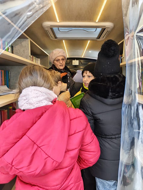 Biblioteca Pe Roți la Ciurila