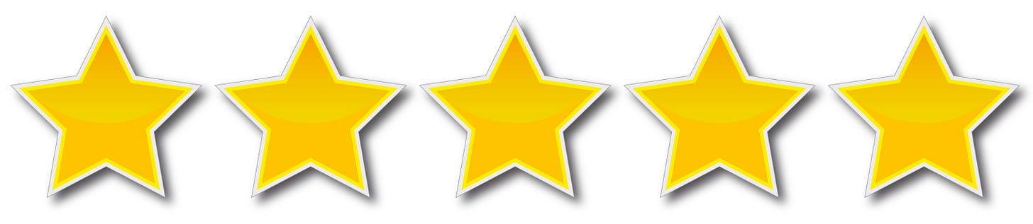 5 Star Rating Icon #79226 - Free Icons Library