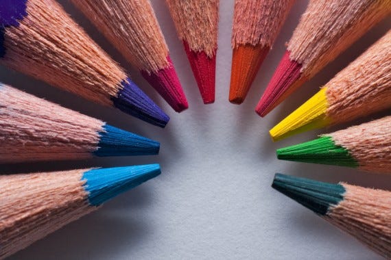 Writers Group Writers Group - Colored Pencils