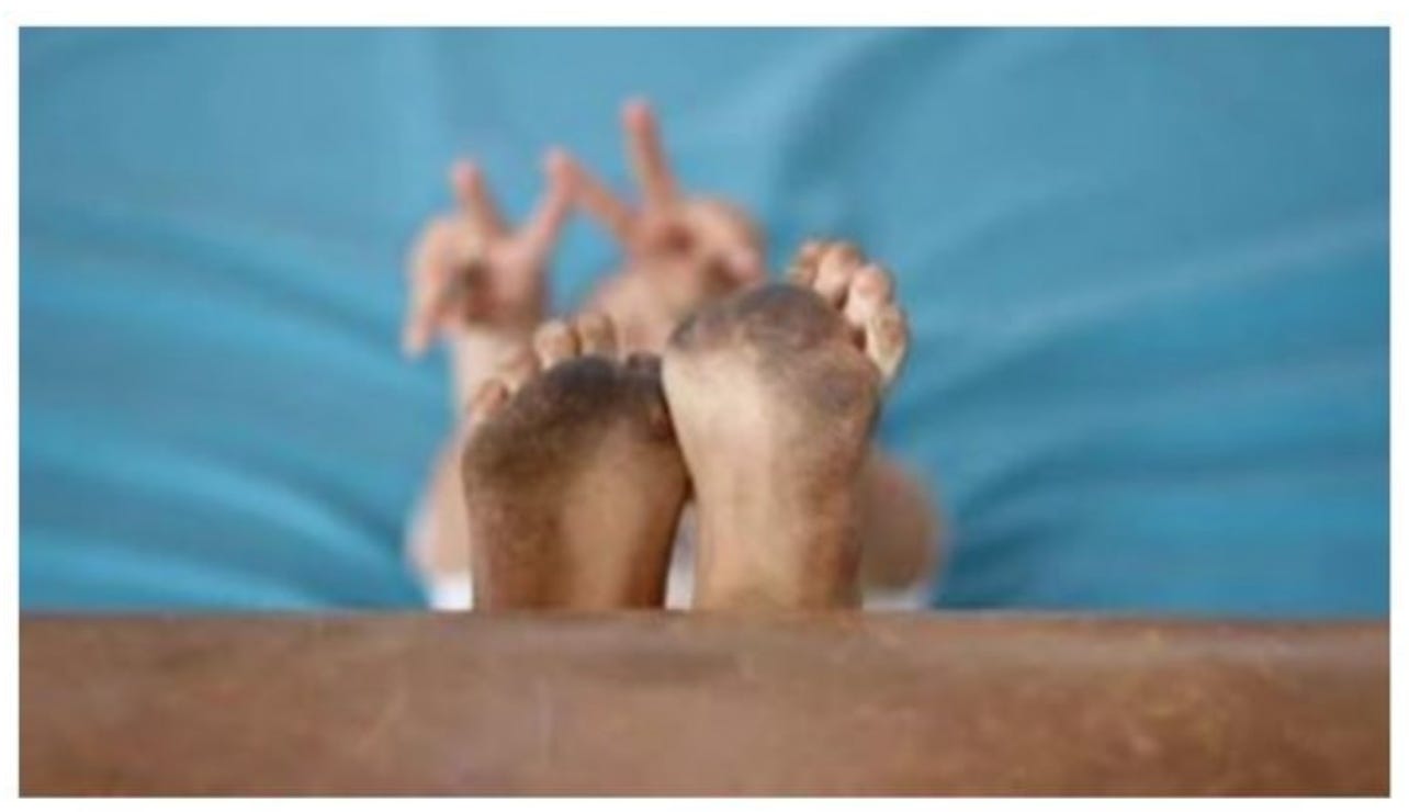 how to be a good foot slave