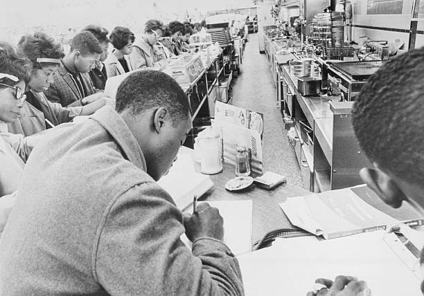 "Little Rock-1963" As recently as November of 1962, Negroes in Little Rock were staging sit-in demonstrations at downtown lunch counters. This was...