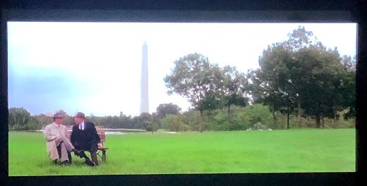 The Hot Iron - JFK Movie Park Bench Moments