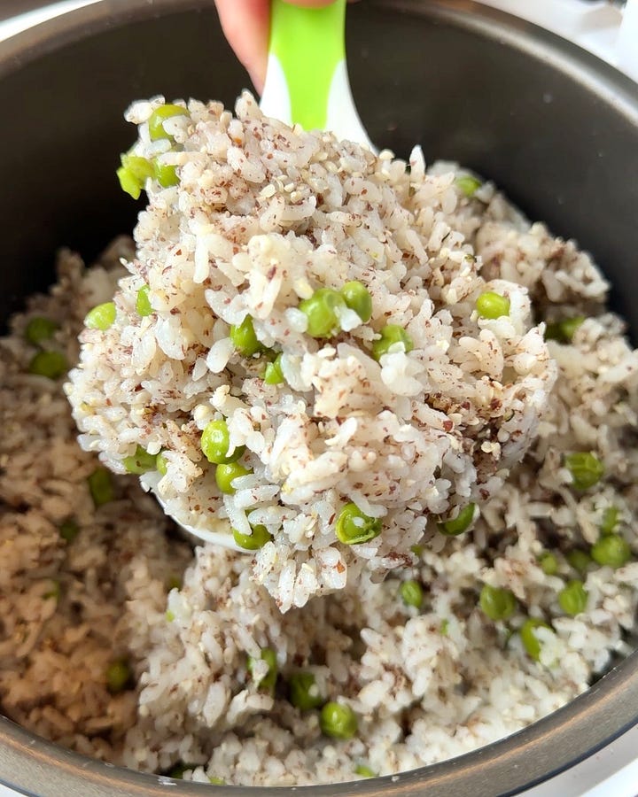 High-Protein, High-Fiber White Rice - by Sara Park | SPARKY