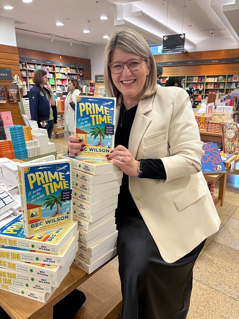 Photos from a week of book signings, podcast recordings and events