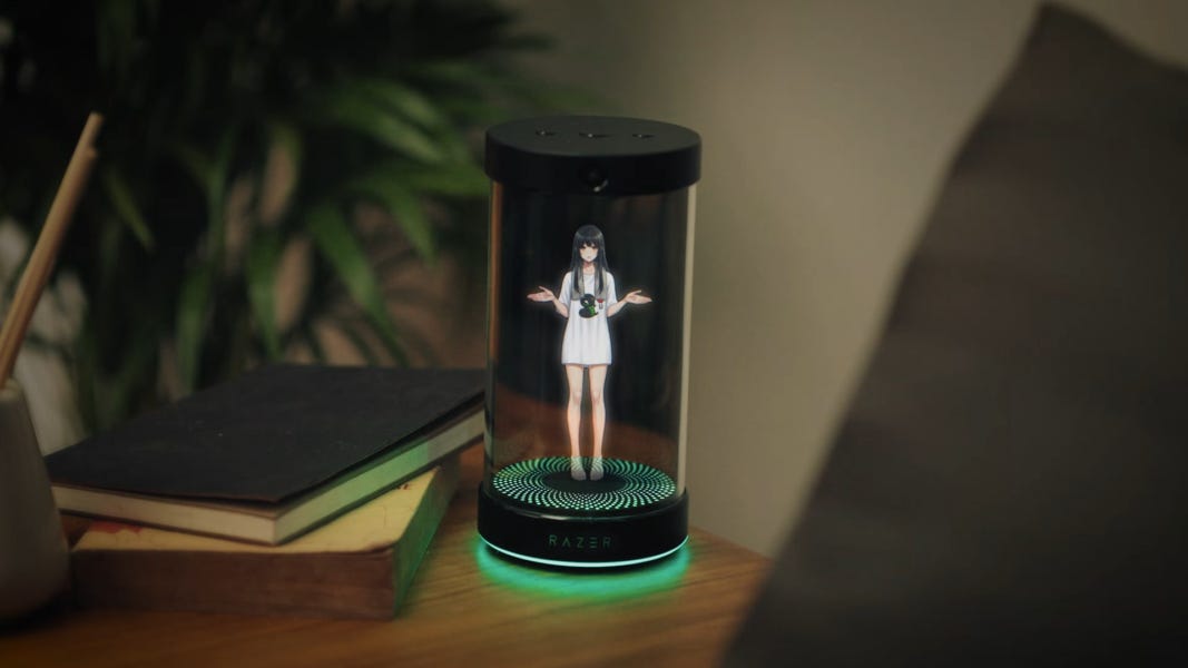 Razer apresenta o Project AVA, assistente de mesa com IA em holograma 3D que evolui com o usuário Razer apresenta o Project AVA, assistente de mesa com IA em holograma 3D que evolui com o usuário