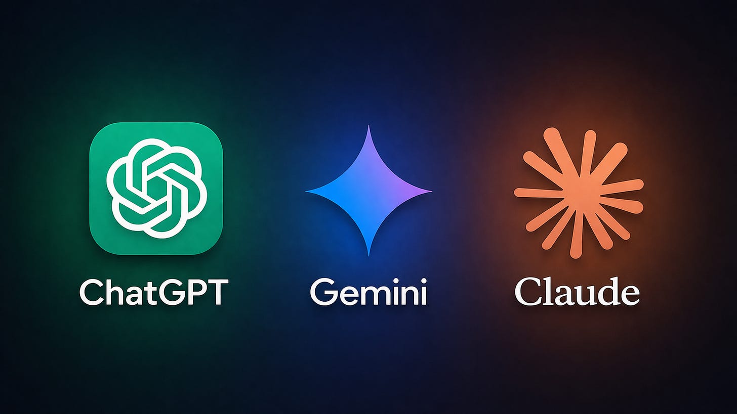 ChatGPT vs Claude vs Gemini 2026: Ktorý AI nástroj je lepší? ChatGPT vs Claude vs Gemini 2026: Ktorý AI nástroj je lepší?