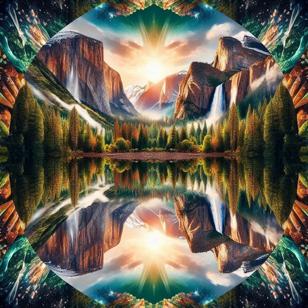 yosemite kaleidoscope