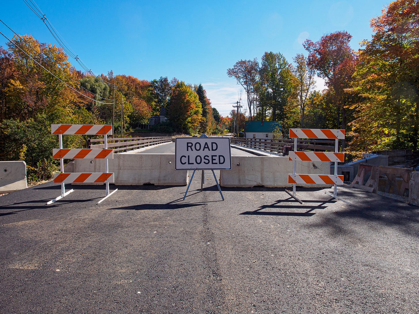 Road Closed