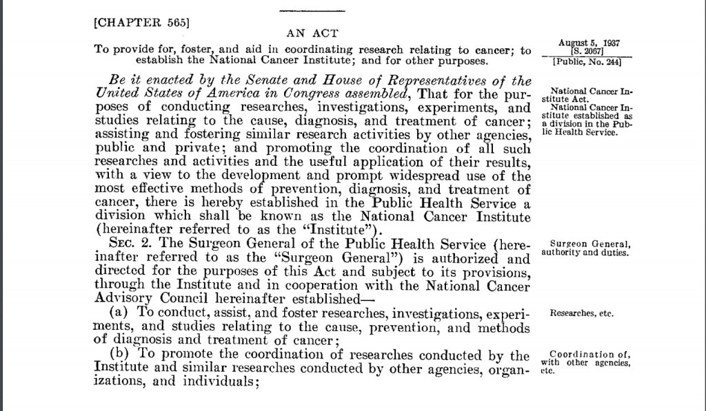 The NCI found 3,000 plants with anti-cancer properties. 