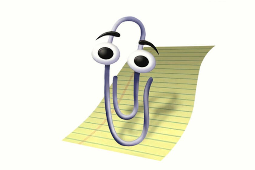 Qué fue de Clippy, el célebre asistente de Microsoft que terminó  defenestrado para volver 20 años después