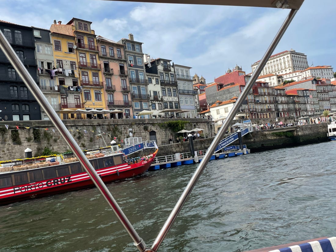 Portugal, Porto, Douro River, RJ Huneke, R.J. Huneke, writing, depression writing, on writing